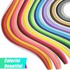 900Pcs Multi-Color Paper Quilling Set 9 Colors Strips per Pack Paper  Gift Bags