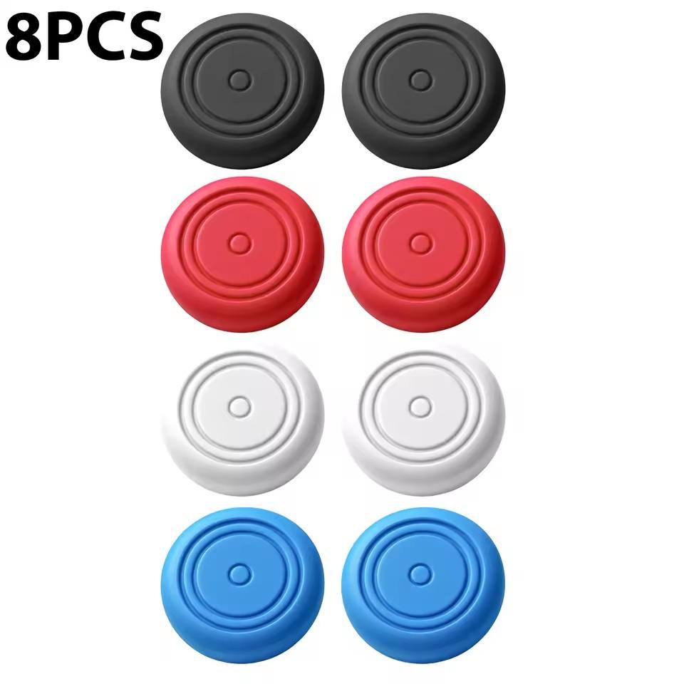 Joystick Caps for Switch 2 Console Soft Silicone Thumb Grip Case for Switch2 Joypad Transparent Non-Slip Thumbstick Grip Cover