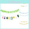 Adorable Daisy Themed Happy Birthday Flags For Kids Party Decoration And Setup