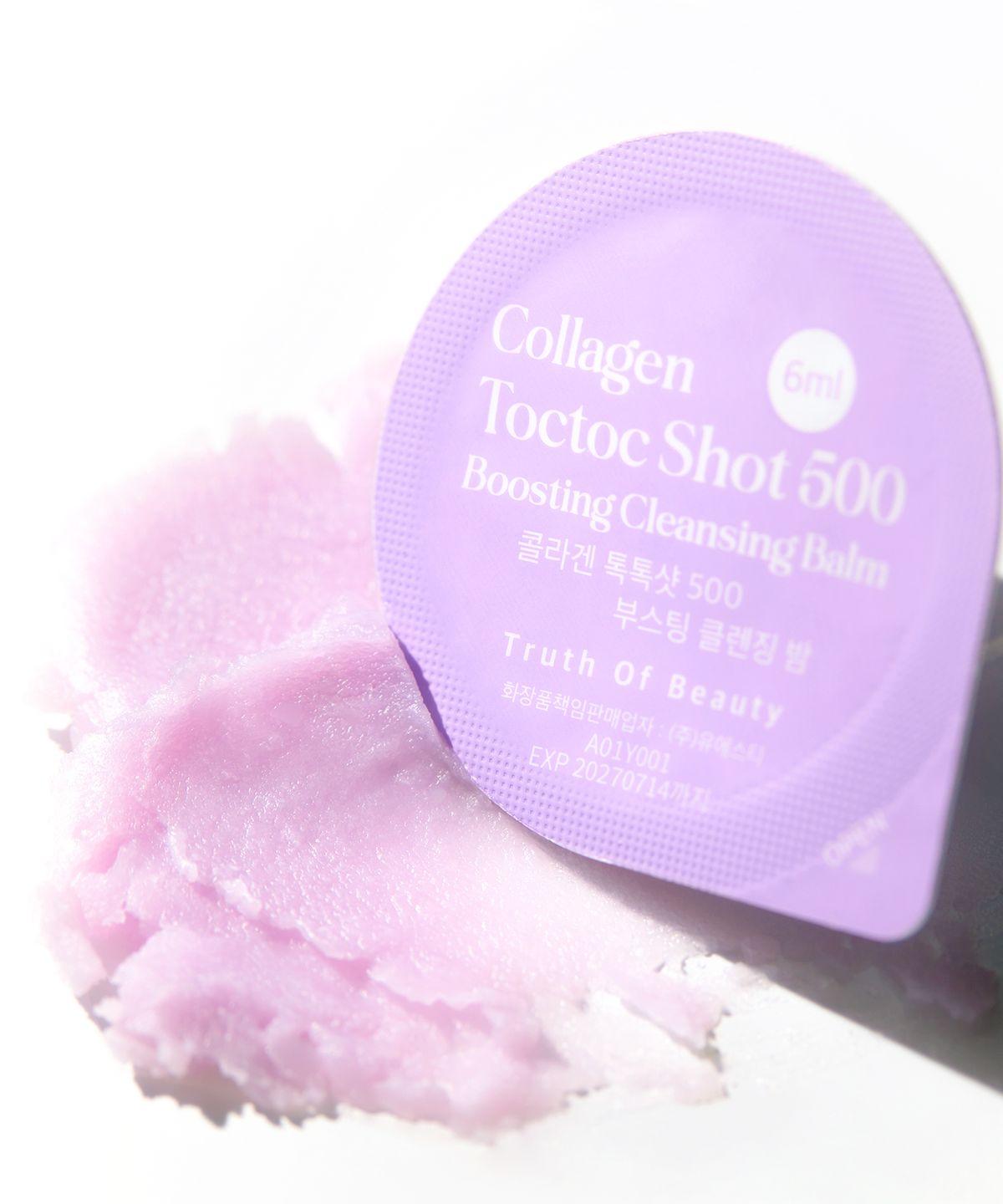 Collagen Tok Tok Shot 500 Boosting Cleansing Balm