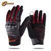 Full Finger Motorcycle Cycling Gloves With Touchscreen Breathable Mesh Wrist Protection Men Women Adult Riders