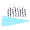 Piping Tips Food Grade Stainless Steel 32 Decorating Mouth DIY Production Repeated Use Cupcake Decorating Kit