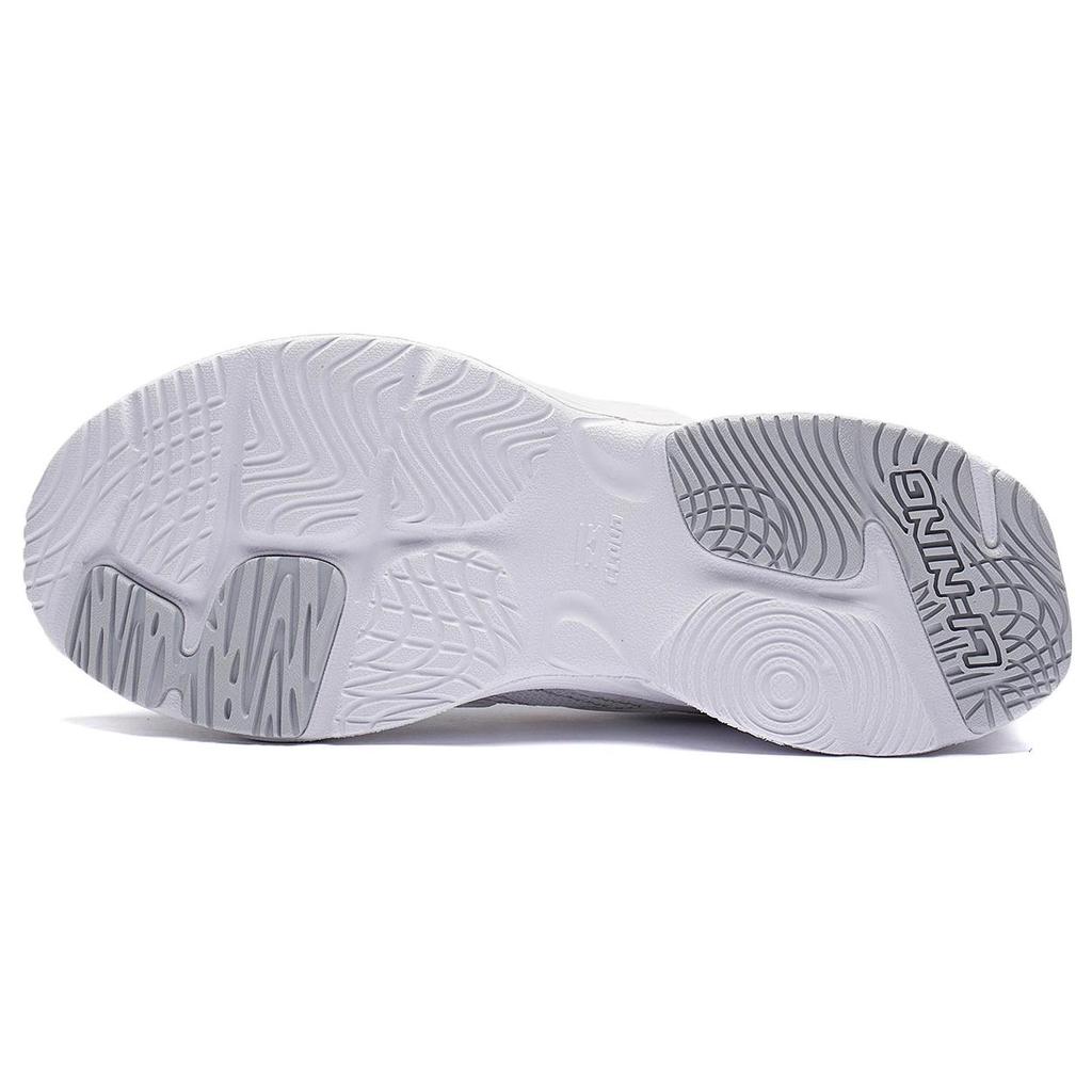Li Ning Comfortable Textile, Synthetic Leather Cushioning Slip Resistant Abrasion Resistant Low top Running Shoes ARXT010-2