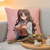 Cushion Cover  Linen  SkinFriendly Soft Decorative Case For Sofa Home Decor Kwaii Sexy RRio Futaba Anime Pillow cover