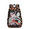Colorful Shark Kids Backpack Waterproof Large Capacity Cartoon Print Elementary School Bag 