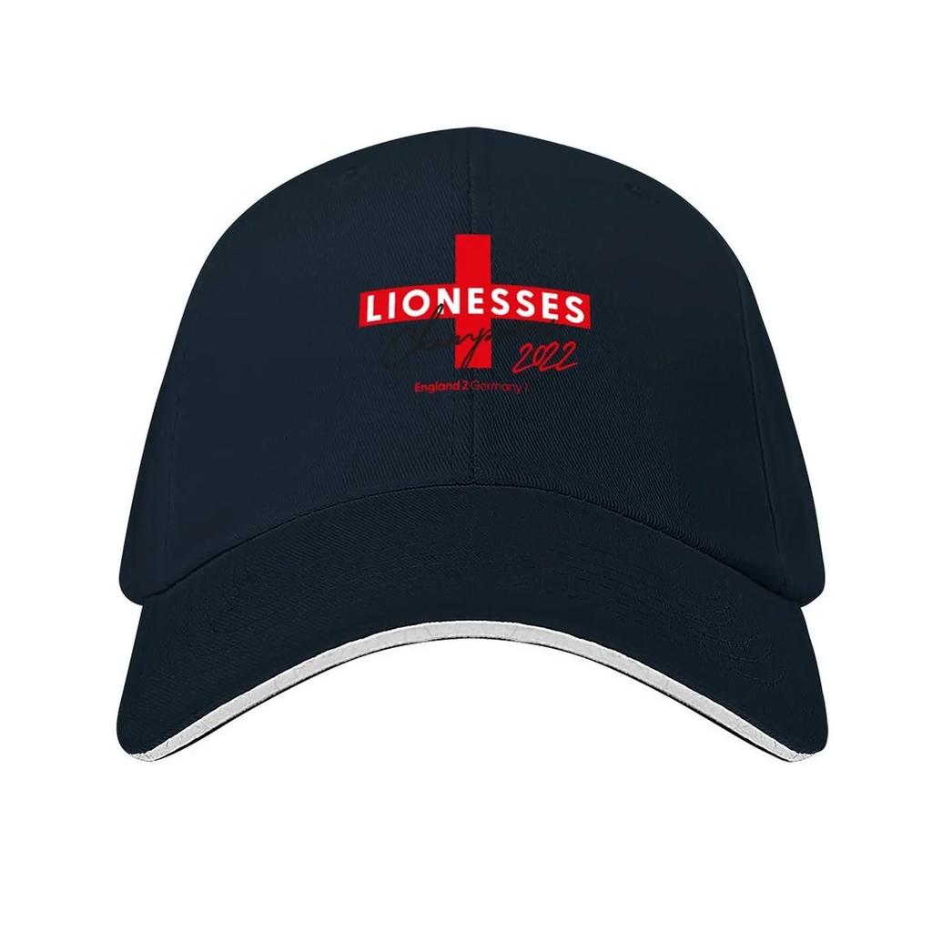 Lionesses Champions England Womens Team 2022 Baseball Cap Beach Bag Sailor Cap for Men Hats for Men Mens Tennis Womens