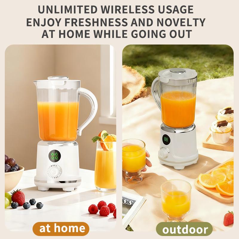 Portable Wireless Auto Juicer & Blender: Large Capacity, Multi-functional for Home