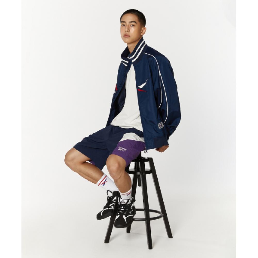 Reebok Twin Vector Shorts   Navy