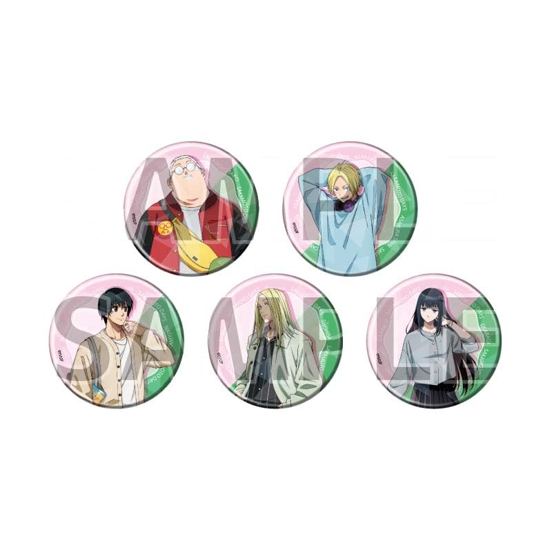 SAKAMOTO DAYS 03 Spring Casual Ver. [Original Illustration] Holographic Tin Badge [57mm] Box of 5