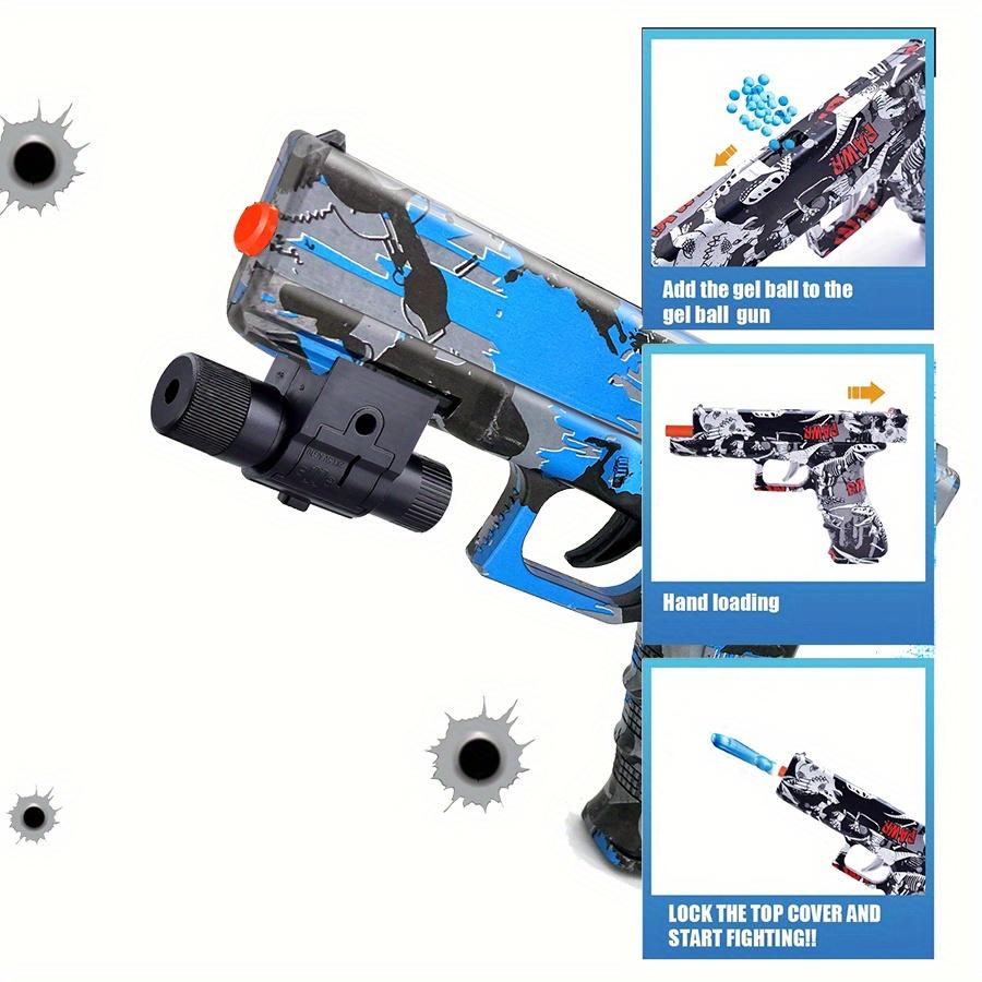 Ball Blaster Pistol Toys Manual Blaster NO Need Charge Outdoor Shooting Toy gun