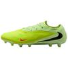 Phantom 6 Low Pro AG Hyper Crimson Limelight Unisex Cleats Green Black HQ2317-800