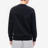 FILA Simple Loose Geometric Pattern Logo Letter Casual Comfortable Knit Pullover American Sweatshirt Men sweatshirt Black F11M239202FBK