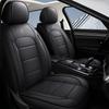 Universal 5 Seater PU Leather Car Seat Covers Complete Set, Anti-Slip Cushion Protector for Most Sedans, Christmas Gifts