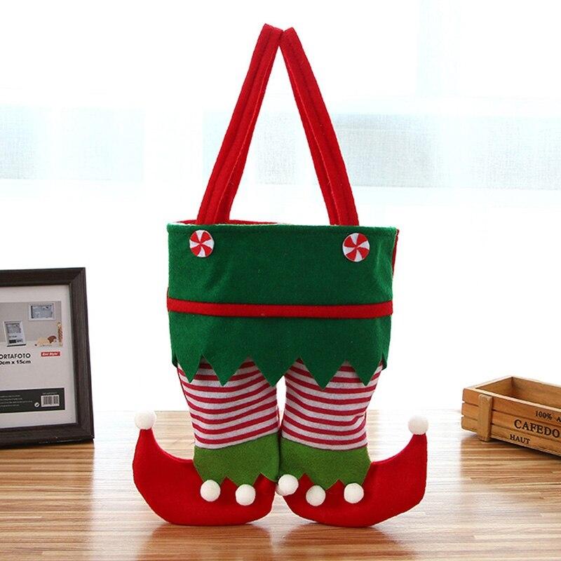 Christmas Gift Bag Elf Cola Bag Christmas Red Green Candy Gift Bag Christmas Restaurant Wine Bag