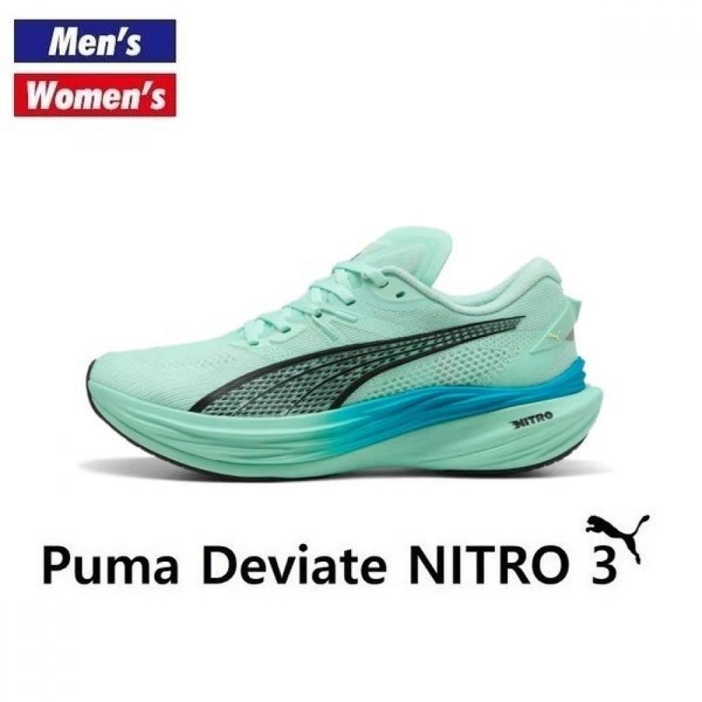 

Puma Carbon Running Shoes Deviate Nitro 3 22 Mint Melt/230