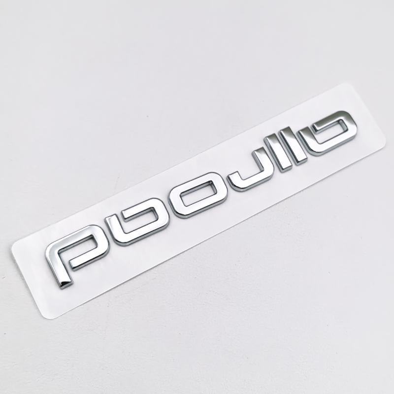 3D ABS Chrom Schwarz Logo Allroad Emblem Buchstaben Auto Kofferraum Abzeichen Für Audi A4 B8 B9 A6 C5 C7 C8 Allroad Aufkleber Auto Zubehör