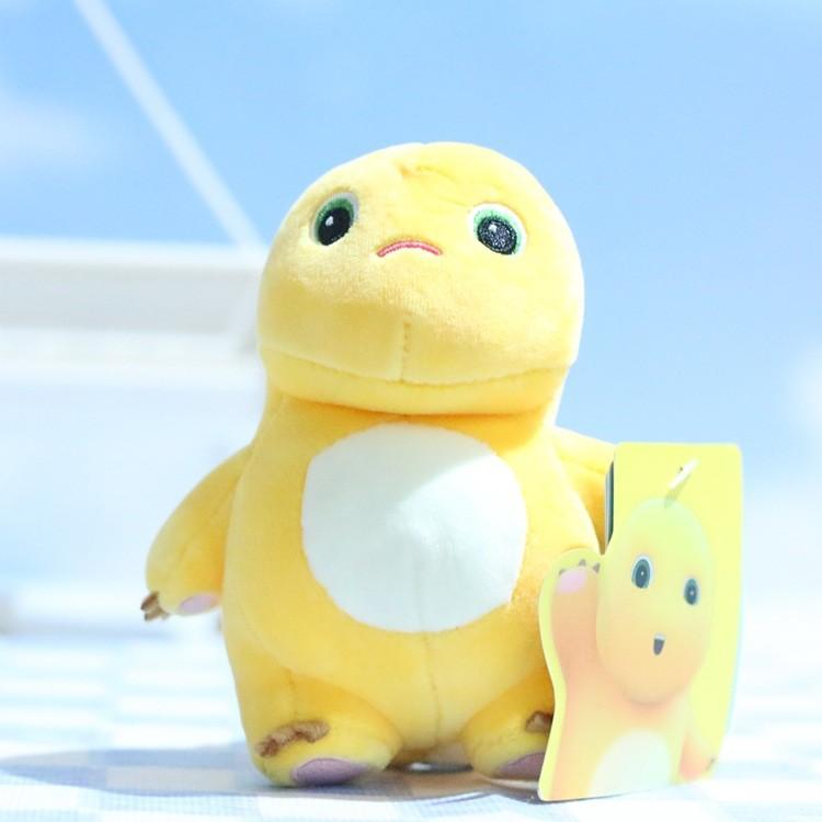 

Плюшевый маленький очаровательный брелок-динозаврик из супермягкого меха, милый мультяшный дизайн Smiling Dinosaur