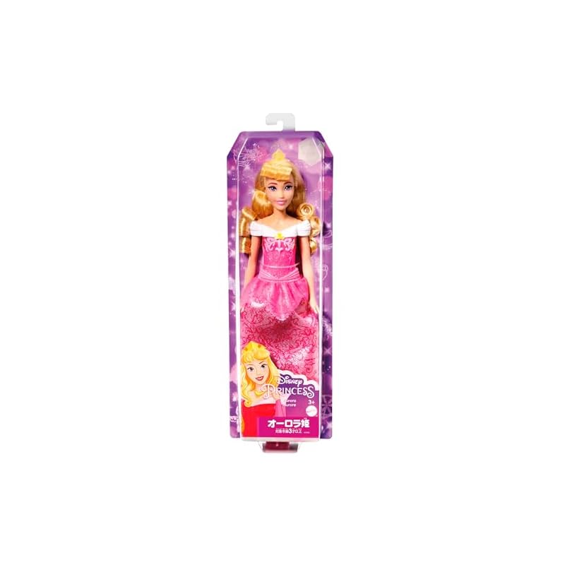 Mattel Disney Princess Aurora [Dress-Up Doll] [Ages 3 and Up] HLW09