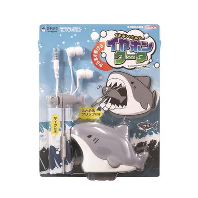 Kutsuwa Miragaku Earphone MT018A Holder, Shark,