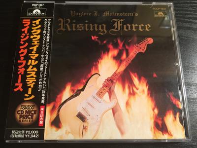 CD YNGWIE MALMSTEEN  Rising Force POCP1837 Polydor 1990 Japan Rock Used