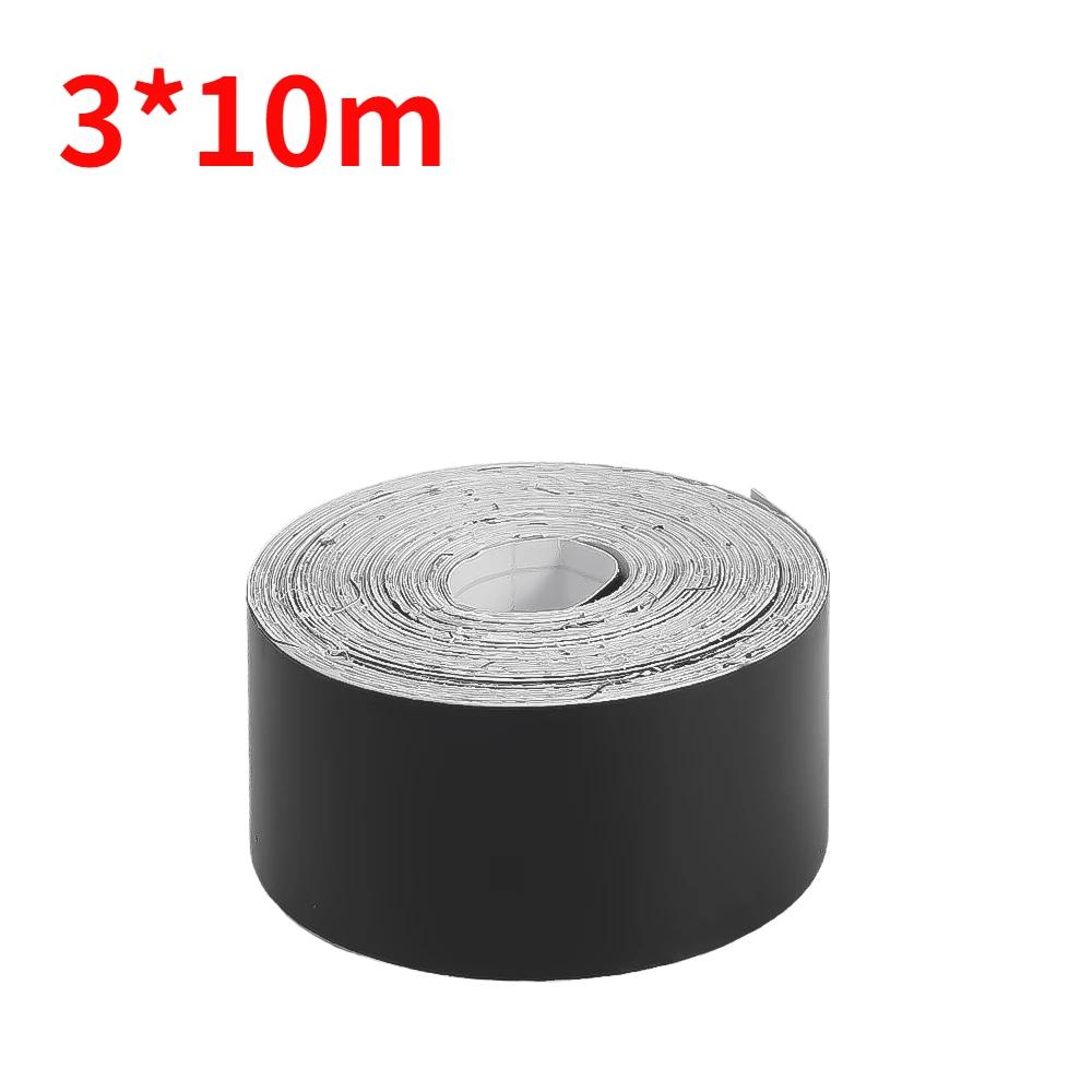 Matte Black Tinted Film Tape Car Protection Trim Car Sticker Vinyl Window Trim Film for Car Exterior Bonnet Roof Pillar Footrest