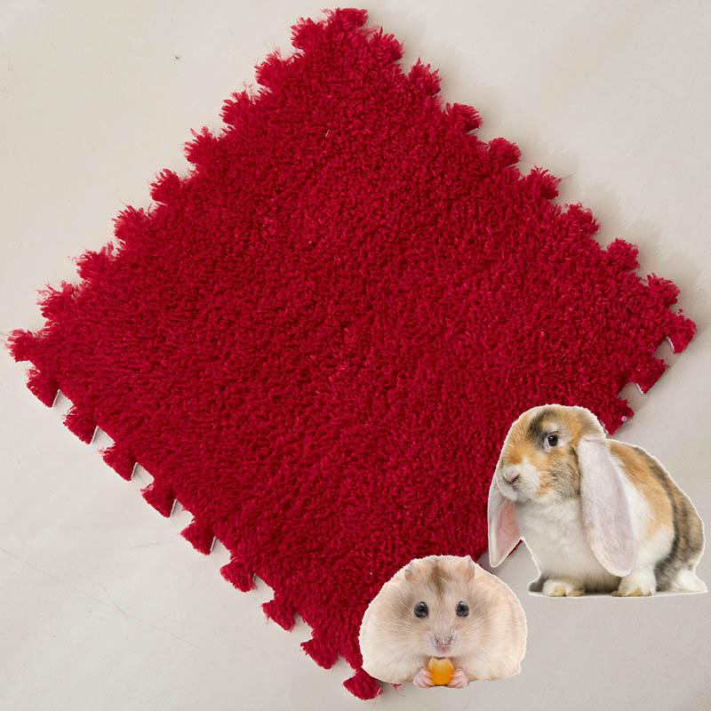 Waschbare Meerschweinchen Kaninchenkäfigmatte Wasserdichte Hamster-Bettmatte Käfig Urinunterlage Kleintier Kaninchen Maus Wiederverwendbare Matte