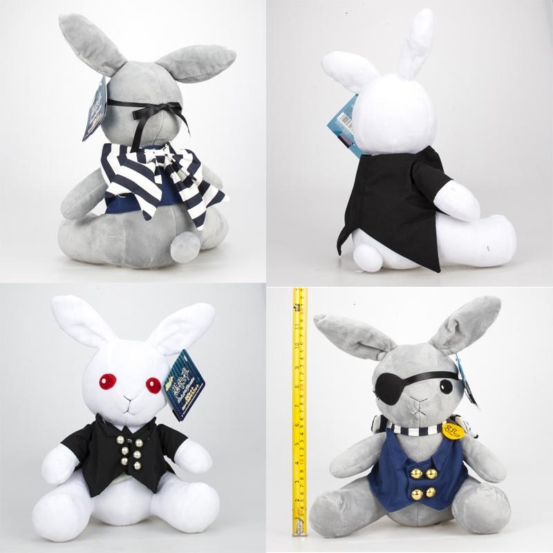 Ciel Phantomhive Rabbit Plush Soft Doll Toy 12" From Anime Kuroshitsuji Black Butler Collection