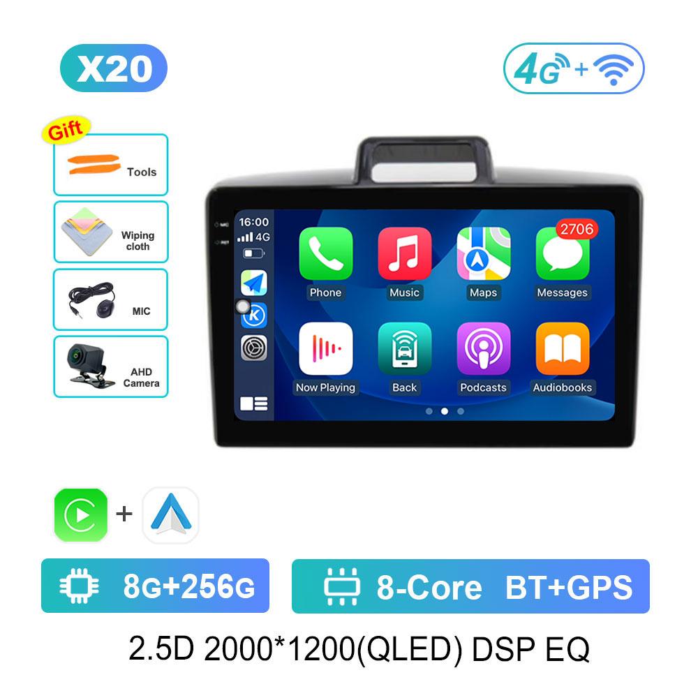 Navigation GPS Car Android 14 Intelligent System for Toyota Corolla Axio 2 Fielder 3 E160 2012 - 2021 HD Screen WiFi DSP Stereo