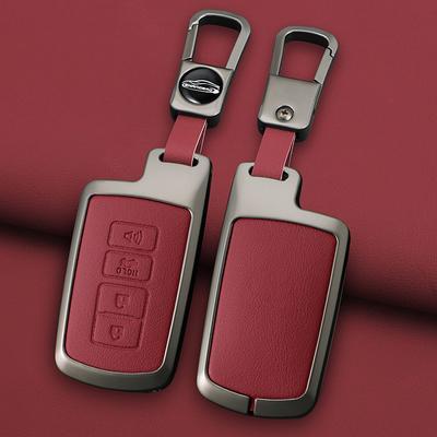 Zinc Alloy Key Cover Case Holder For Toyota Rave 4  Auris Camry 50 2012 Land Cruiser Highlander  Avalon Corolla Fob
