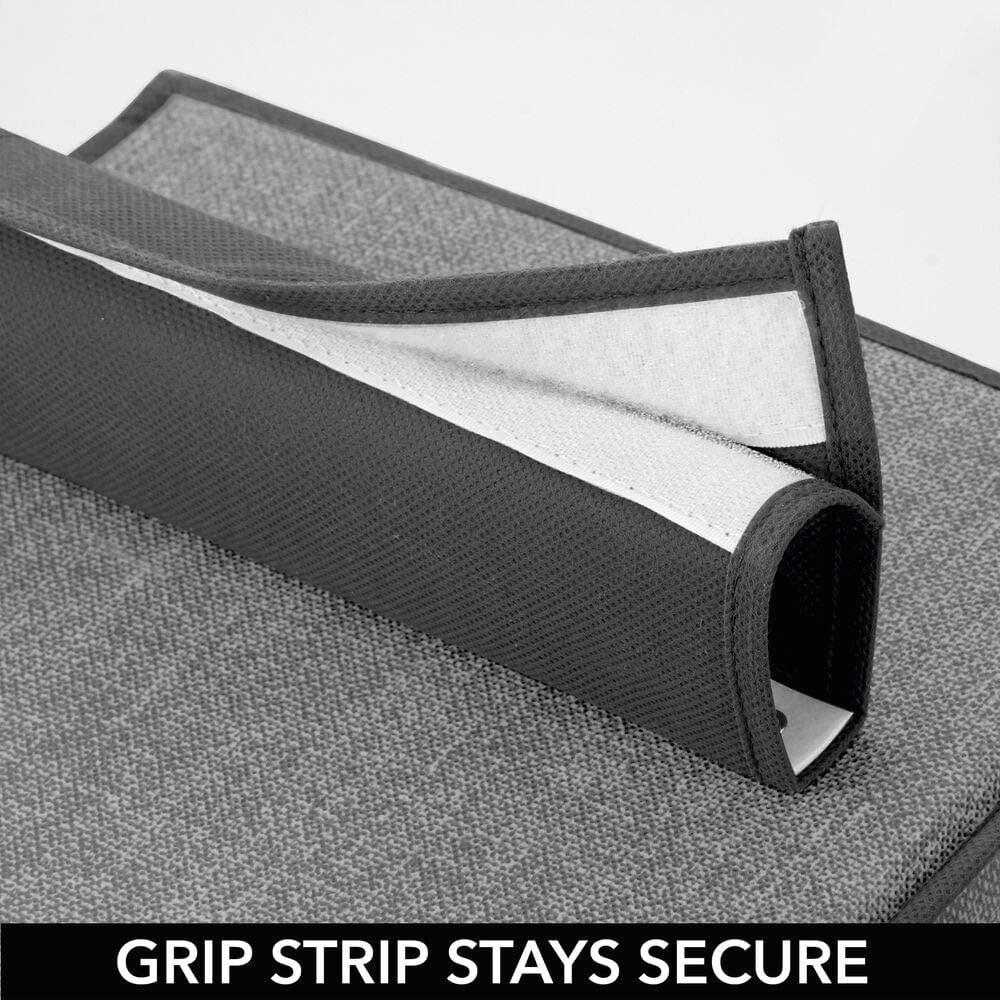 10 Shelf Hanging Organizer Storage Solution Shoes Accessories Non-Woven Fabric Space Saving Vertical Closet Rod Design