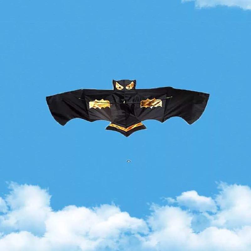 Lightning Bat Creative Kite Durable Glass Fiber Rods Family Activities Outdoor