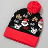 Christmas Hat Snowman Winter Warm Color Knitted Cap Christmas Gift For New Year Xmas Party Decor Men Women Warm Hats