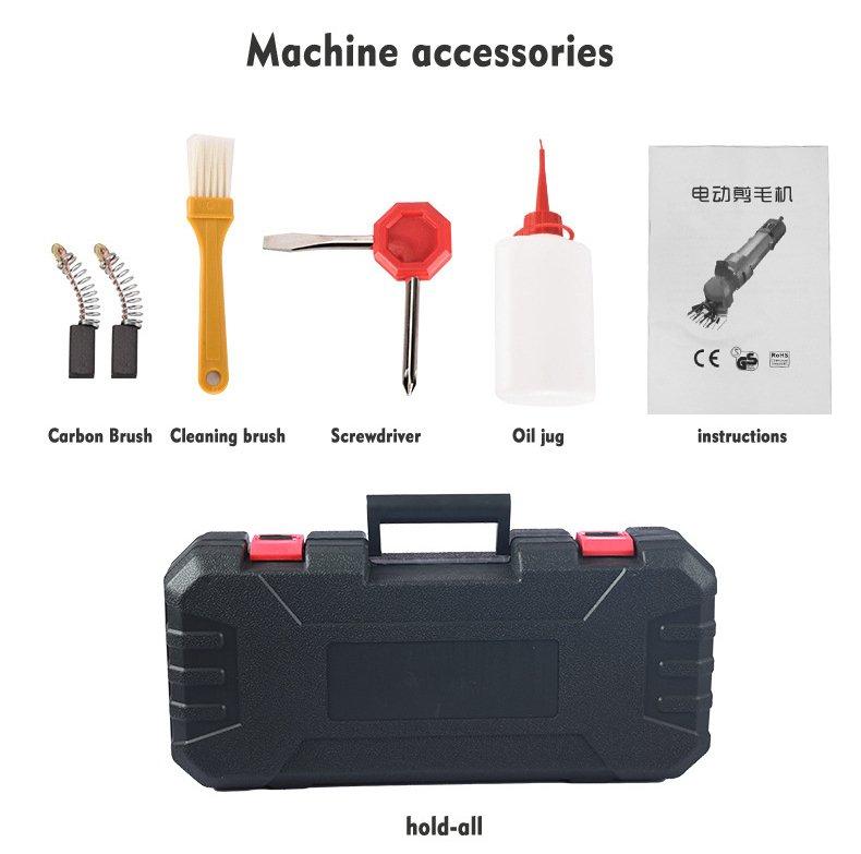 2500W 6 Gears Adjustable Speed Wool Scissor Electric Sheep Pet Hair Clipper Shearing Kit Goat Pet Animal Shearing Cutting 220V