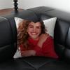 JJulia Roberts Cushion Cover Pillow Case Antidustmite Invisible zipper silky plush cushion