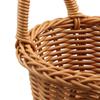 Hanging Rattan Hanging Basket Plastic Wall Shelf Basket  Kitchen Decoration