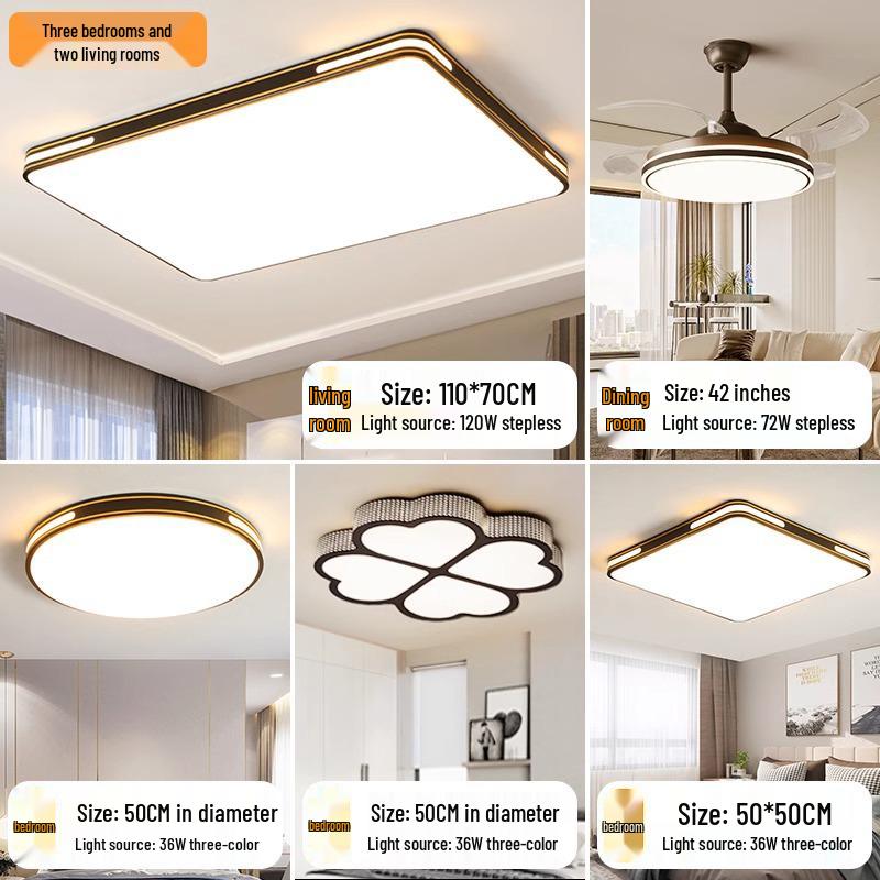 2025 Modern LED Ceiling Light: Super Bright for Living Room, Bedroom, or Restaurant
