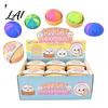 Cartoon Expression Dumpling Toy 12Pcs Squeeze Soft Stretchy Steamed Kids Stress Relief Bun Fidget Decompression Simulation Dough Ball Desk Compact