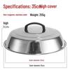 Xihe Household Stainless Steel Round Pot Lid