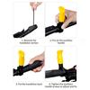 Ergonomic Mountain Bike Handlebars Grips Durability Easyly Mount Left Right Indicators for Long Distances Cycling