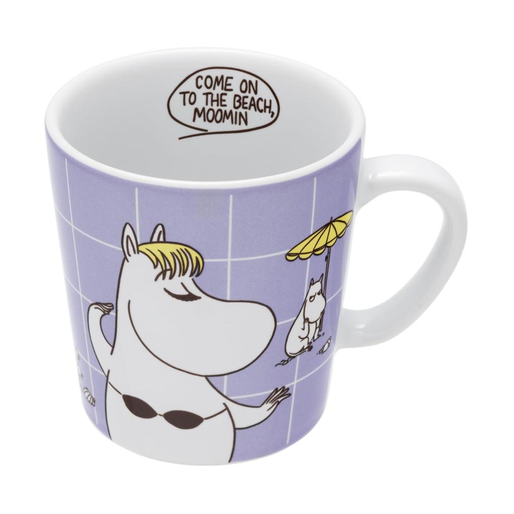 Moomin Arabia Moomin POP Mug Moomin 280ml [Officially Imported] Pair, & Snorkmaiden, Approx.