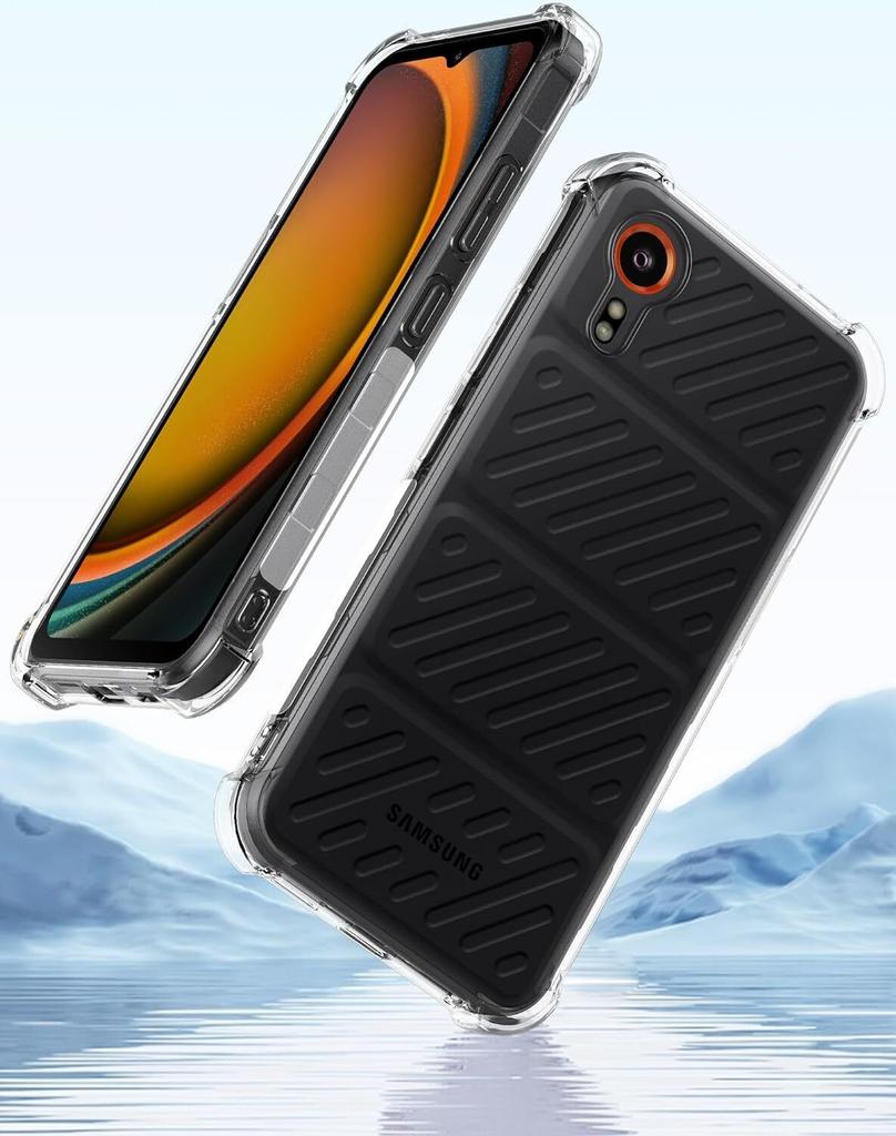 Nárazuvzdorné pouzdro Airbag TPU pro Samsung Galaxy Xcover 7 Xcover 6 Pro 5 Ochranný kryt Capa Fundas Coque