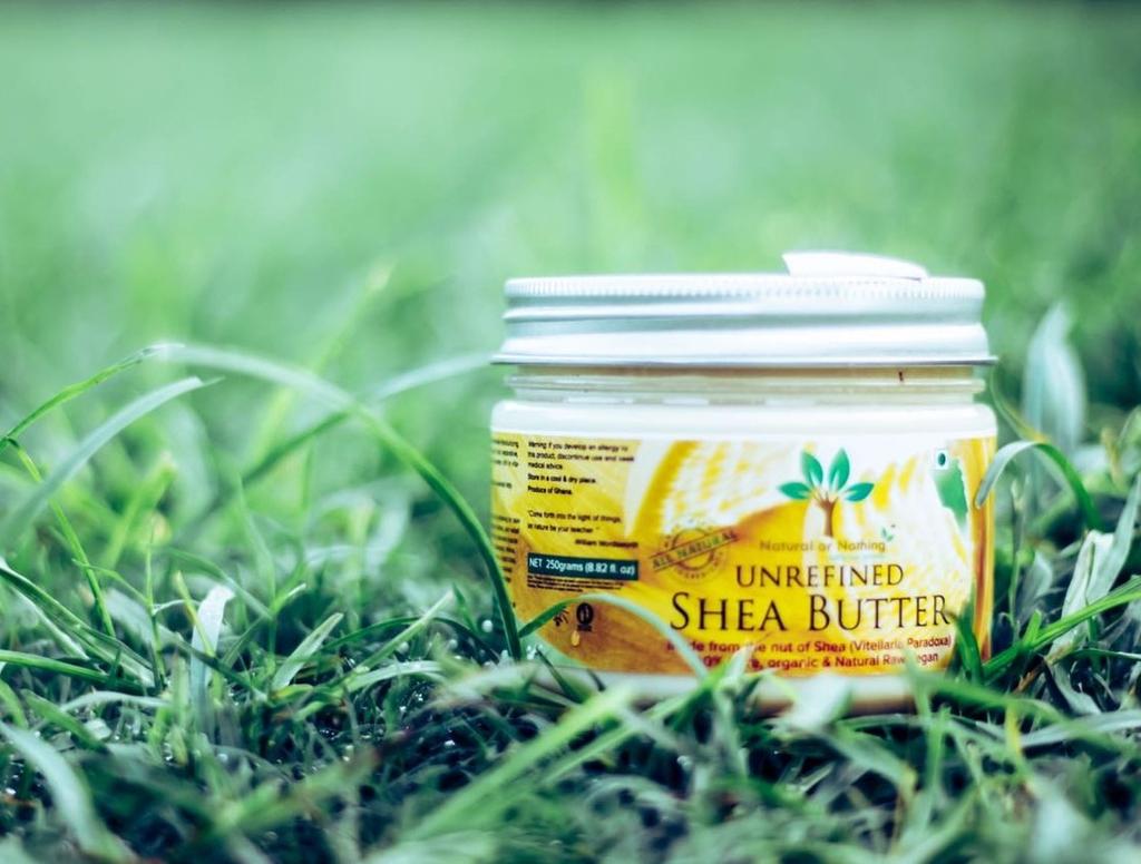 Natural or Nothing Raw Unrefined Organic Shea Butter (250 grams)