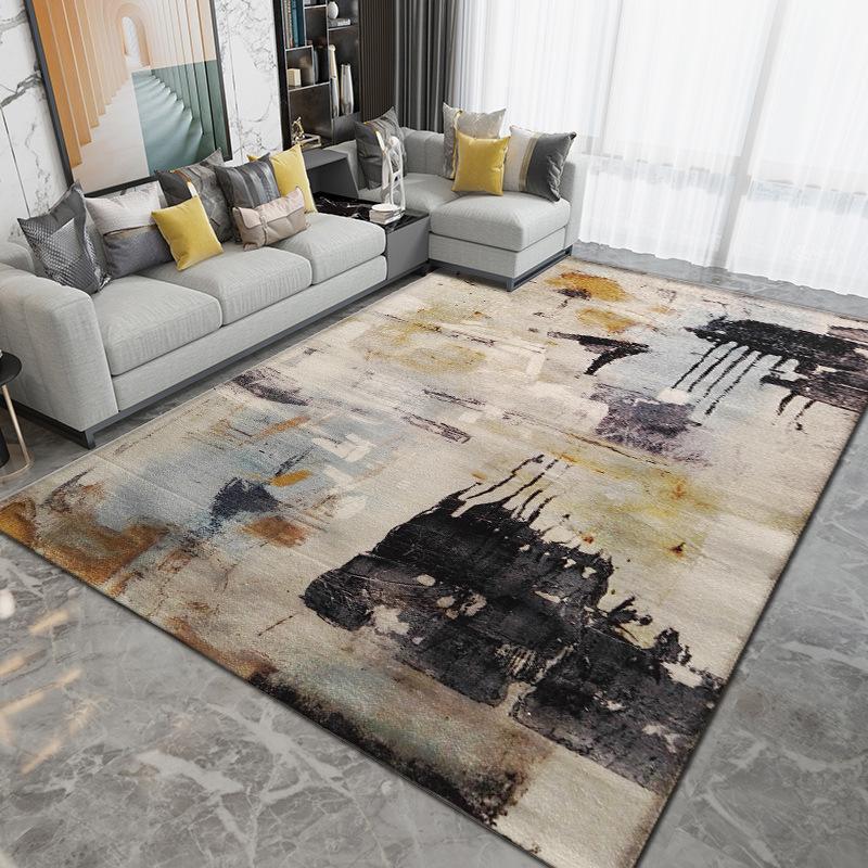 

Скандинавский ковер Гостиная Спальня Домашний декор Напольный коврик Нескользящий Декорация Диван Дверной коврик 100 * 160cm