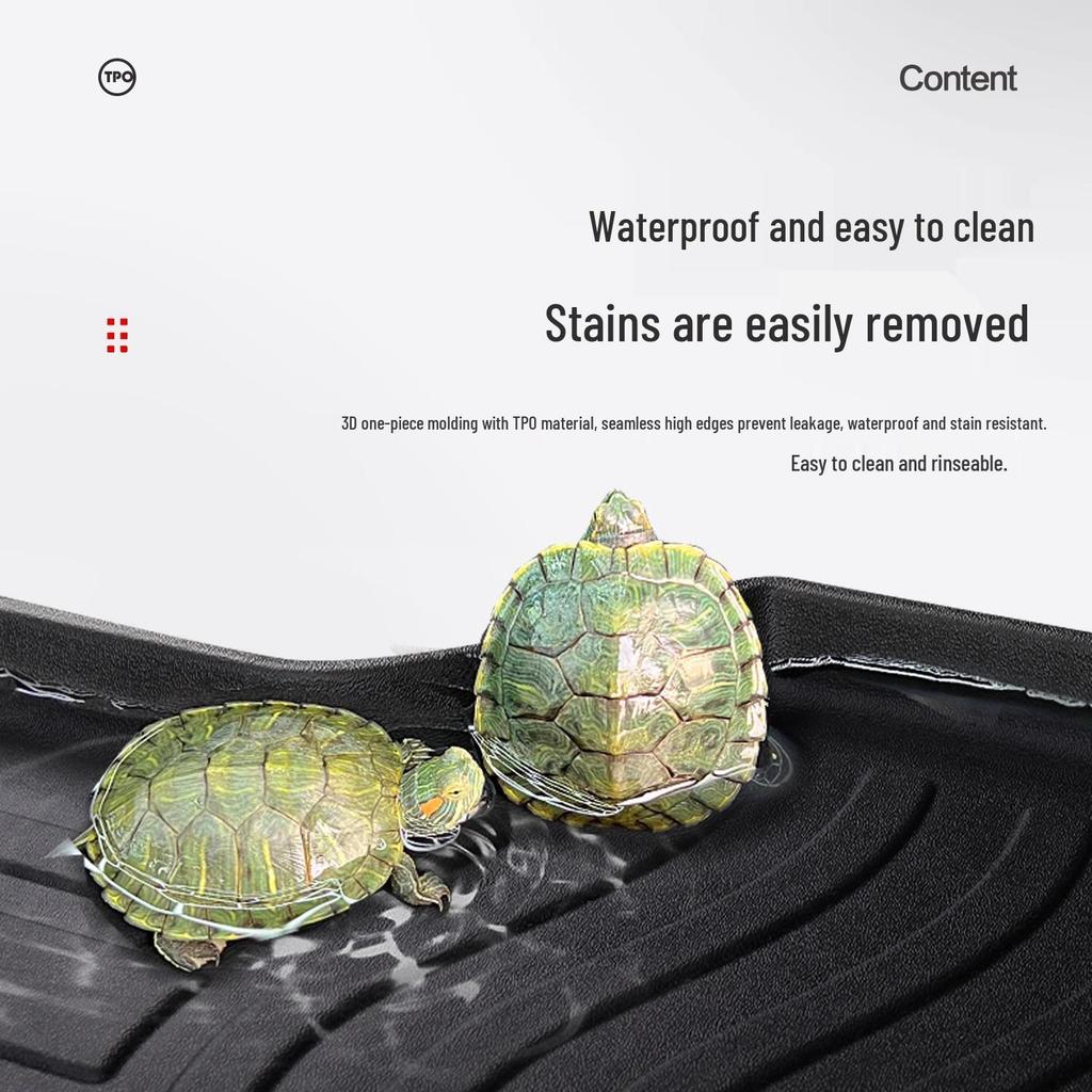 Jetta VS8 Wasserdichte TPE-Kofferraummatte - Auto-Innenzubehör