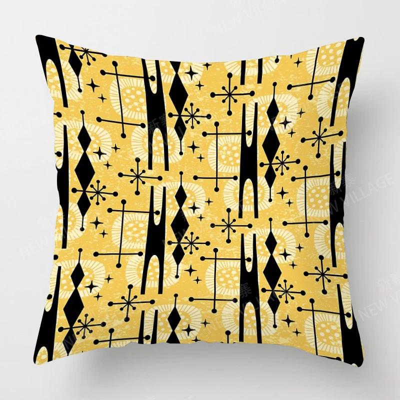 Nordisk höst heminredning höst prydnadskuddfodral soffa Kuddfodral modernt 45x45cm 45*45 50x50 60x60cm 40*40 40x40 geometri 60*60