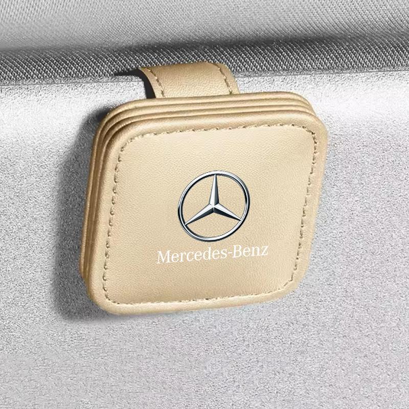 FCM5   Visor Sunglasses Holder Clip Eyeglass Holder For Mercedes Benz B/C/E/S Class W203 W204 W205 W210 W211 W212 W221 Car Accessories