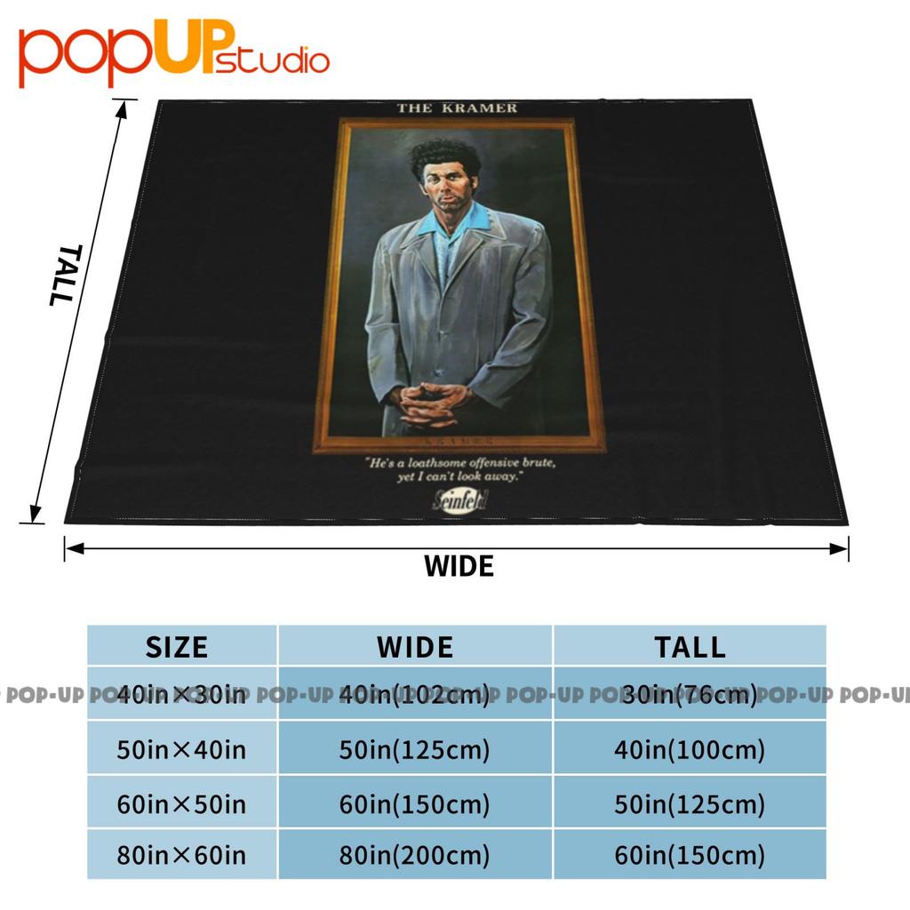 Kramer Seinfeld All U Ultra-Soft Blanket Quilt Winter Sofa Cover Bed Covers