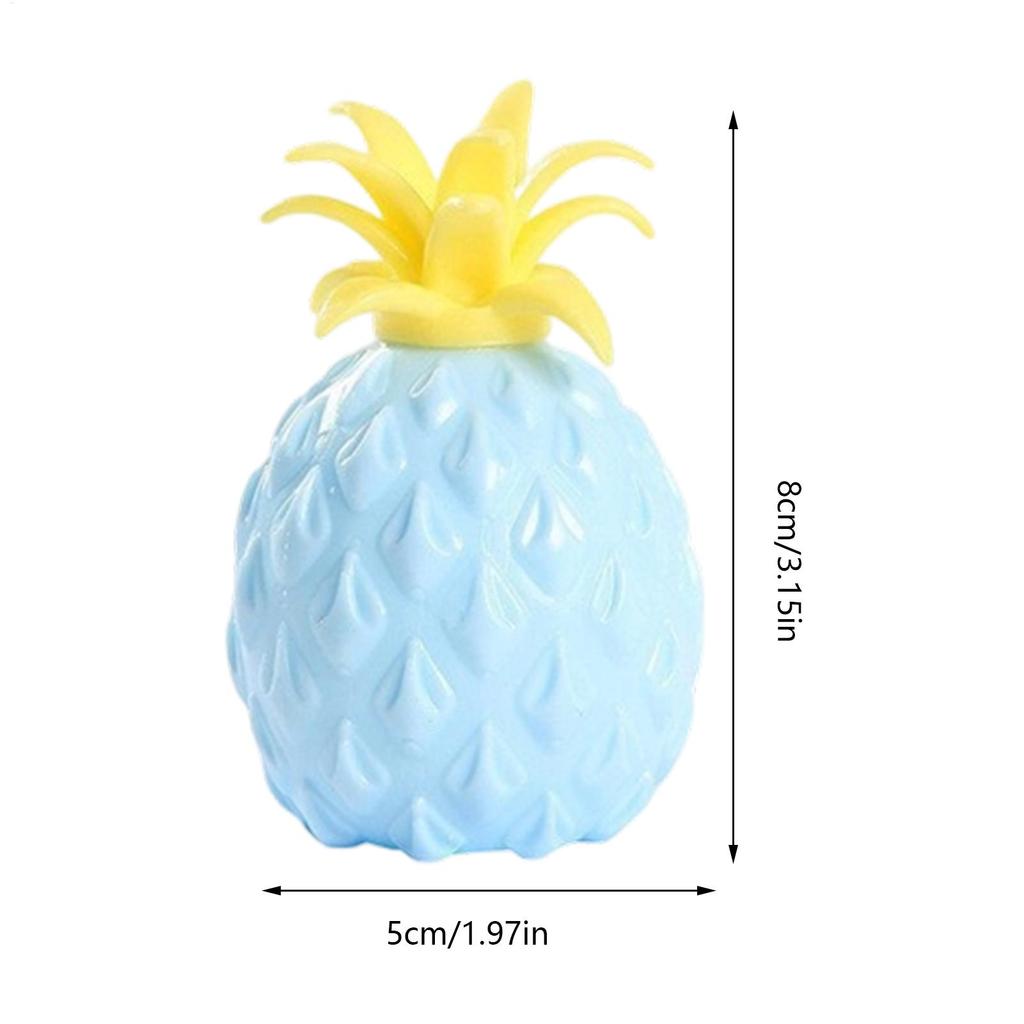 Pineapple Design Stretchable Squeeze Sensory Toy Portable Relaxing D ecompression Fidget Playthings Funny Emotional Calm Toy