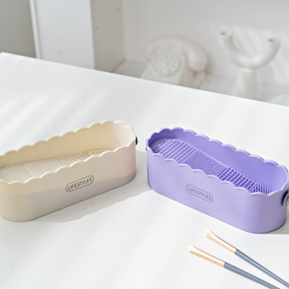 3 in 1 Design Makeup Brush Cleaner Stain Remover Brush Cleaning Mat  Beauty Routine