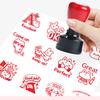 1pc Comments Encourage Stamp Scrapbook Seal Primary School Students DIY Stamps Various Styles School Teacher Supplies TMZ